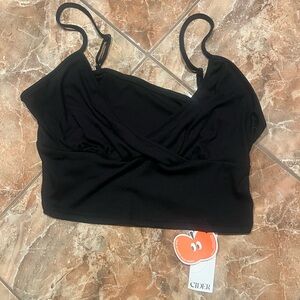 Cider Curve & Plus Solid Cami Crop Top